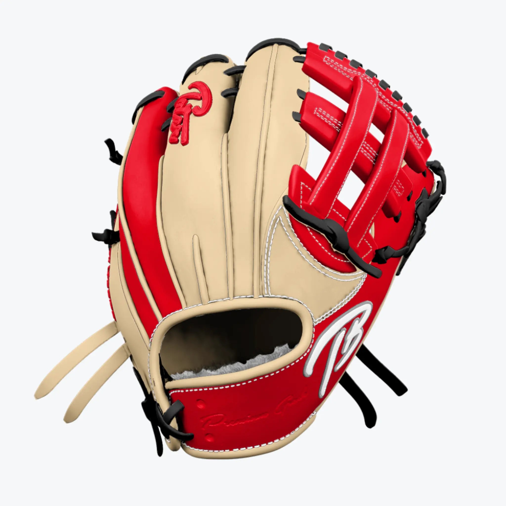 Premium H Web Infield Baseball Glove - Professional Leather Glove for Baseball Players & Coaches - Perfect for Training, Games & Practice Sessions