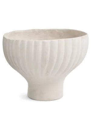 Elegant Pam Fluted Bowl - Stylish Decorative Serving Bowl for Fruits, Salads, and Home Decor - Perfect for Dining, Entertaining, and Gift Giving