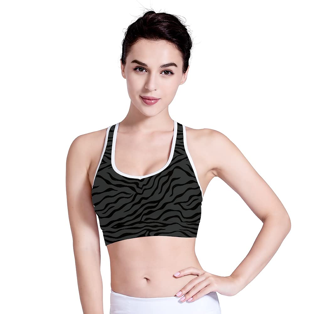 NDISTIN Women's Fashion Running Vest - Sleeveless Gym Sports Bra Tank Top with Sweat Absorbent Technology | Perfect for Workouts, Jogging & Yoga