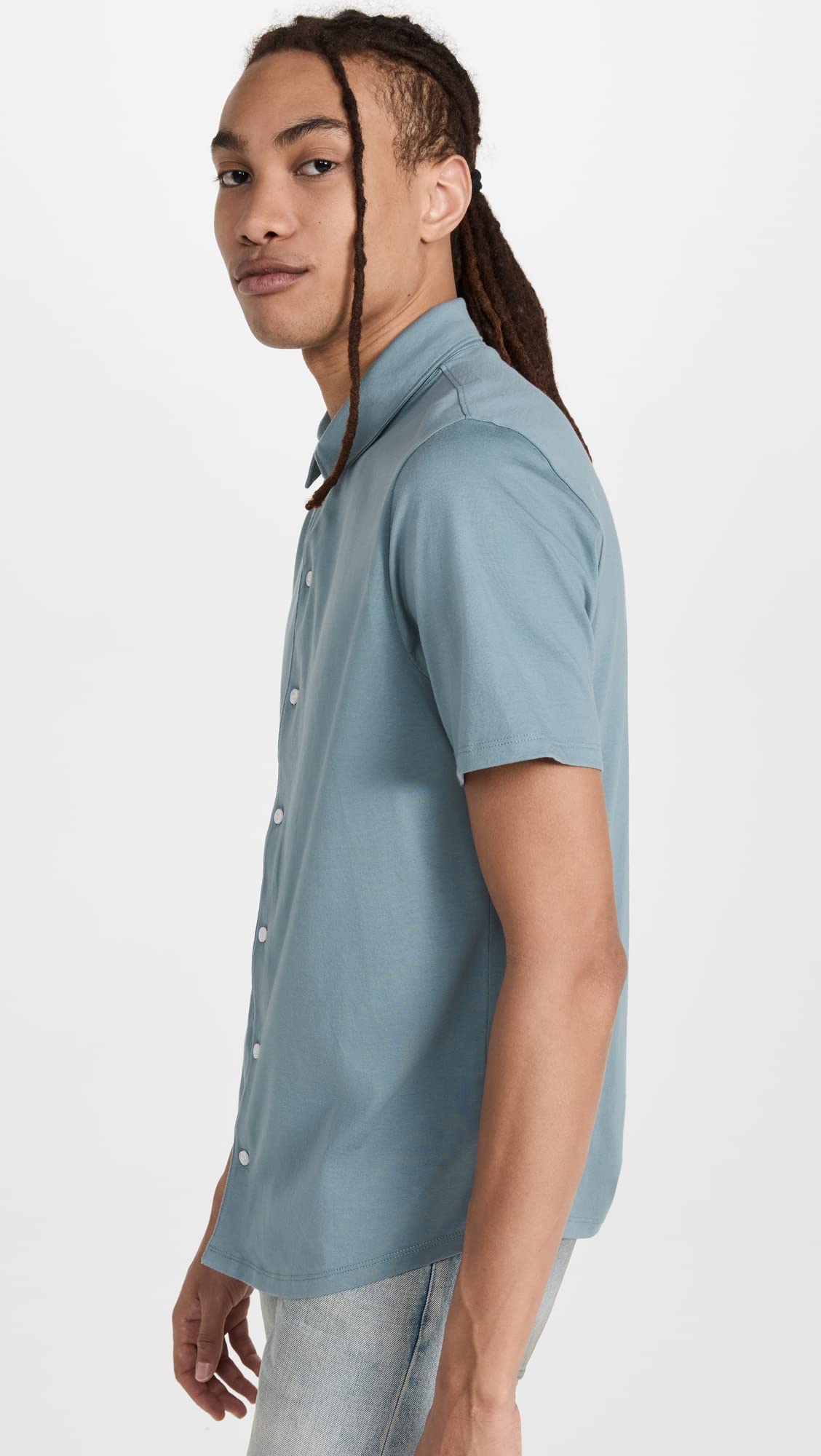 Vince Men's Classic Button Down Shirt - Slim Fit Casual Dress Shirt for Business & Office | Perfect for Work, Date Night & Formal Events