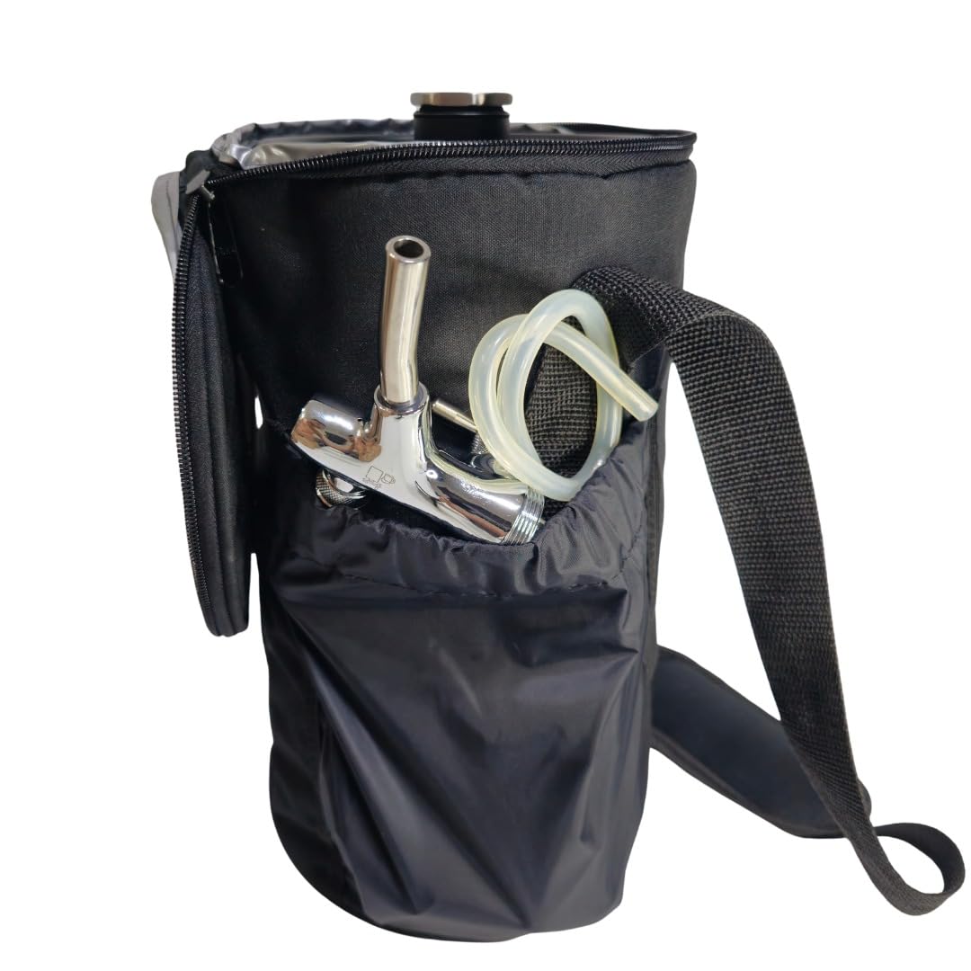 5L Vacuum Beer Keg Transport Bag for Home & Outdoor Use