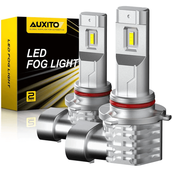 2000-2004 Ford F-250 H10/9145 LED Fog Light Bulbs - 6000K Cool White - Upgrade for Better Visibility in Rain & Fog Driving Conditions