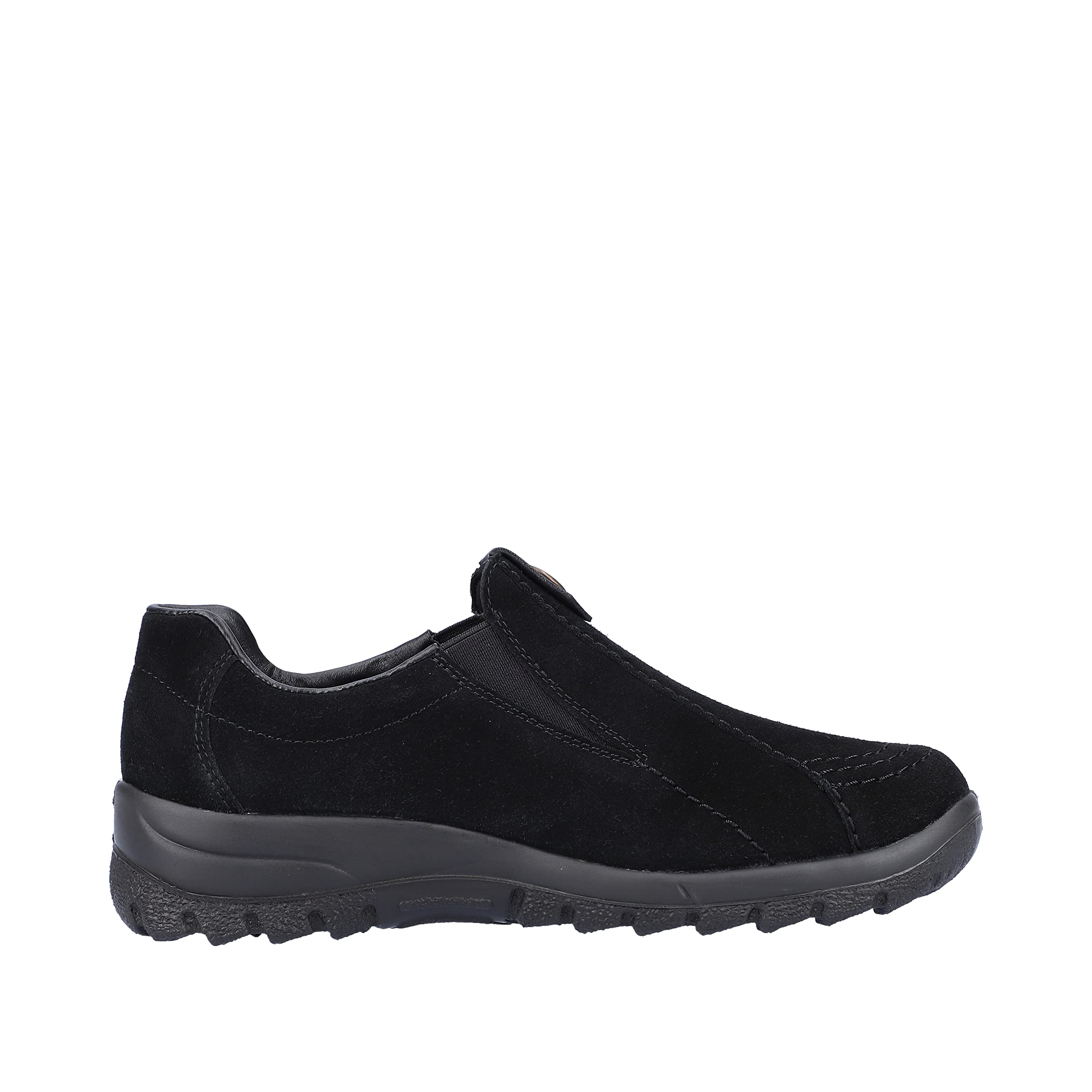 Rieker Emilia Women's Casual Suede Slip-On Loafers - Comfortable & Stylish Shoes for Everyday Wear, Office, and Travel