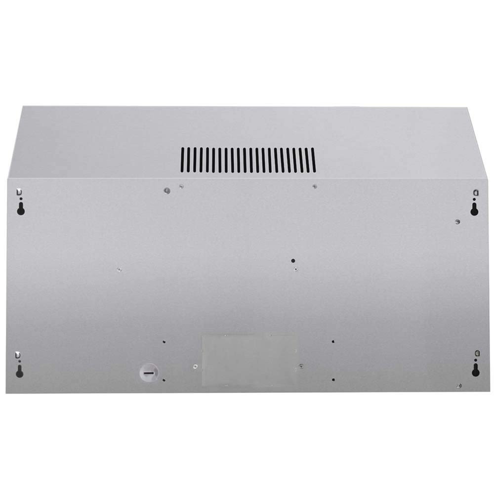 CAVALIERE 30 Inch Under Cabinet Range Hood - Ultra Slim Stainless Steel Kitchen Exhaust Vent with 200 CFM, 3 Speed Fan & Touch Control LED Lights - 3 Year Warranty - Perfect for Modern Kitchens and Small Spaces