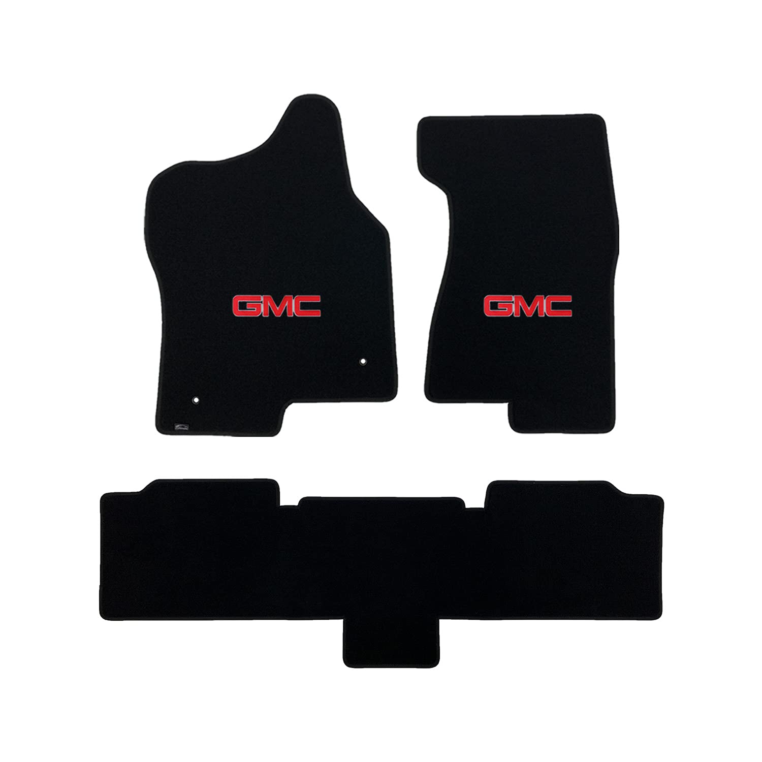 Premium Custom-Fit Carpeted Floor Mats for GMC Yukon XL 2000-2006 - Luxury Black 3-Piece Set (Bench Seat) | All-Weather Protection & Enhanced Interior Comfort