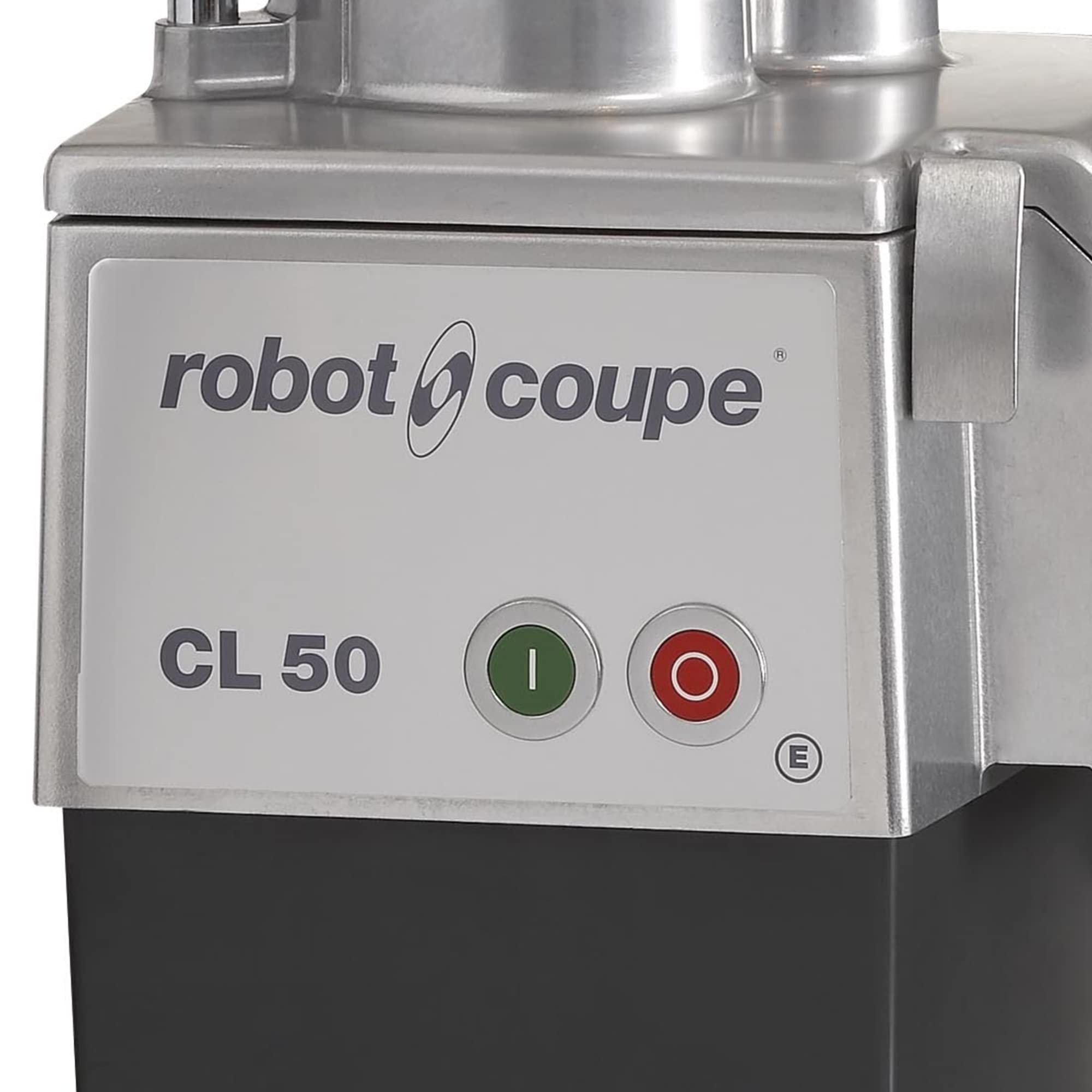 Robot Coupe CL50 Commercial Food Processor - Single-Speed Cutter Mixer with Continuous Feed & Side Discharge (120V, Discs Not Included) - Perfect for Restaurants, Catering & Large-Scale Food Preparation