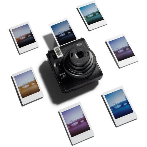 Fujifilm Instax Mini 99 Instant Camera - Black | Vintage-Style Instant Film Camera for Travel, Parties & DIY Scrapbooking