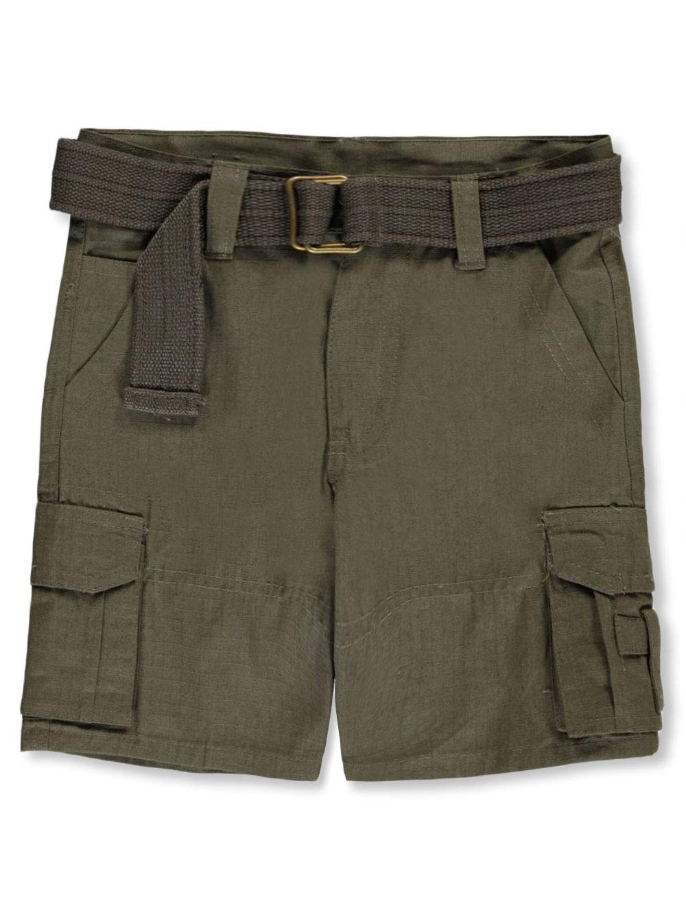 Quad Seven Boys' Cargo Shorts with Belt - Play & Outdoor Comfort