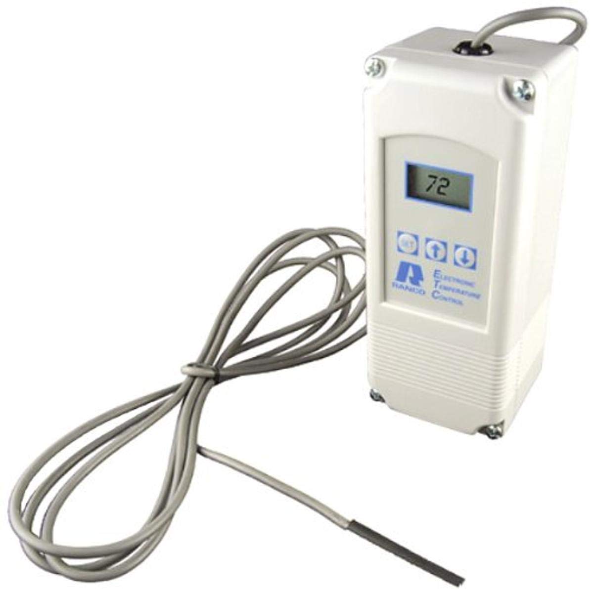 Robertshaw ETC-111000 Digital Temperature Controller - HVAC & Refrigeration Sensor for Home & Commercial Use