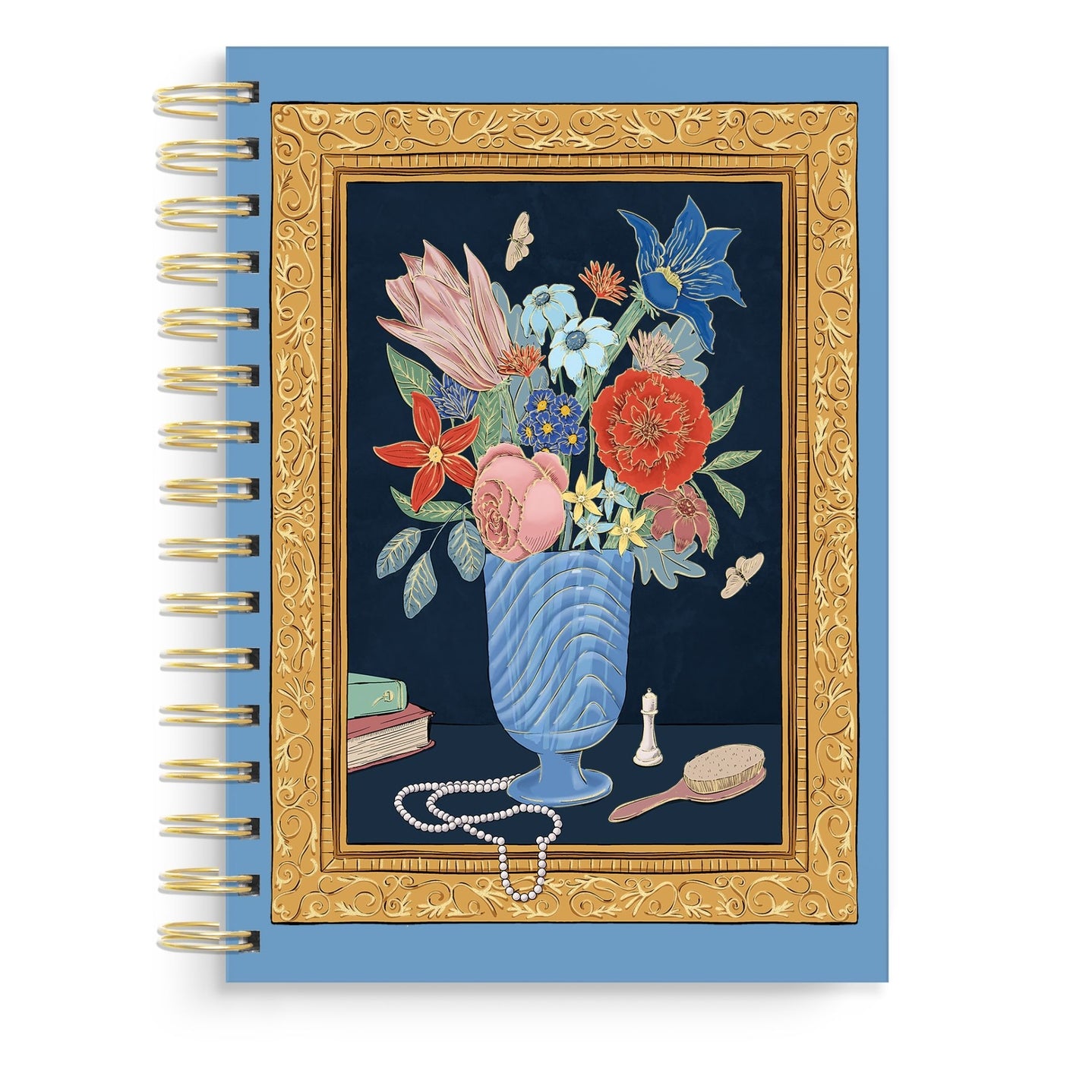 Dutch Masters Chess Spiral Notebook - Lined Journal for Chess Players, Students & Professionals - Perfect for Chess Strategies, Note Taking & Gift Giving