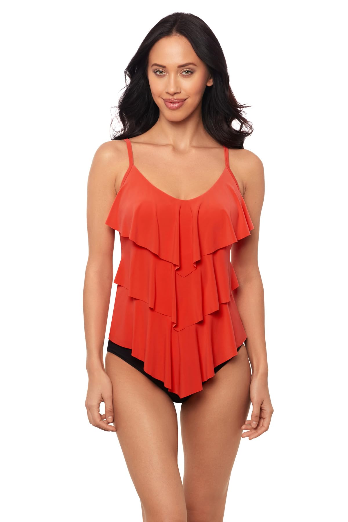 MagicSuit Women's Adjustable Strap Soft Cup Tankini Swimwear Top - Rita Separate Bathing Suit for Beach, Pool & Summer Vacation