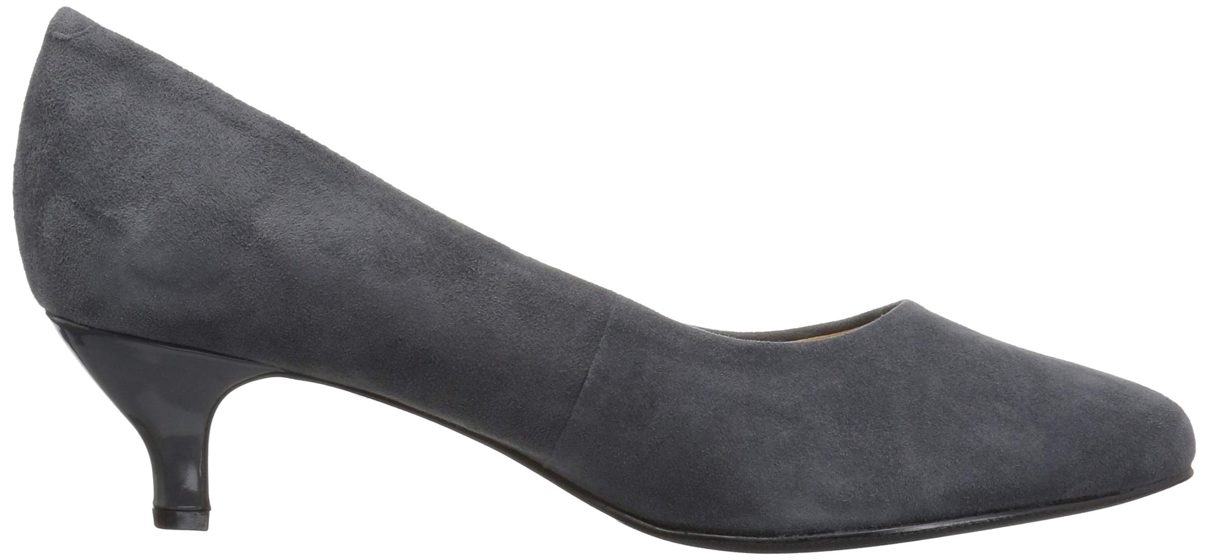 Trotters Women's Kiera Pump - Comfortable Low Heel Dress Shoes for Work, Office & Formal Occasions | Slip-Resistant & Cushioned Insoles