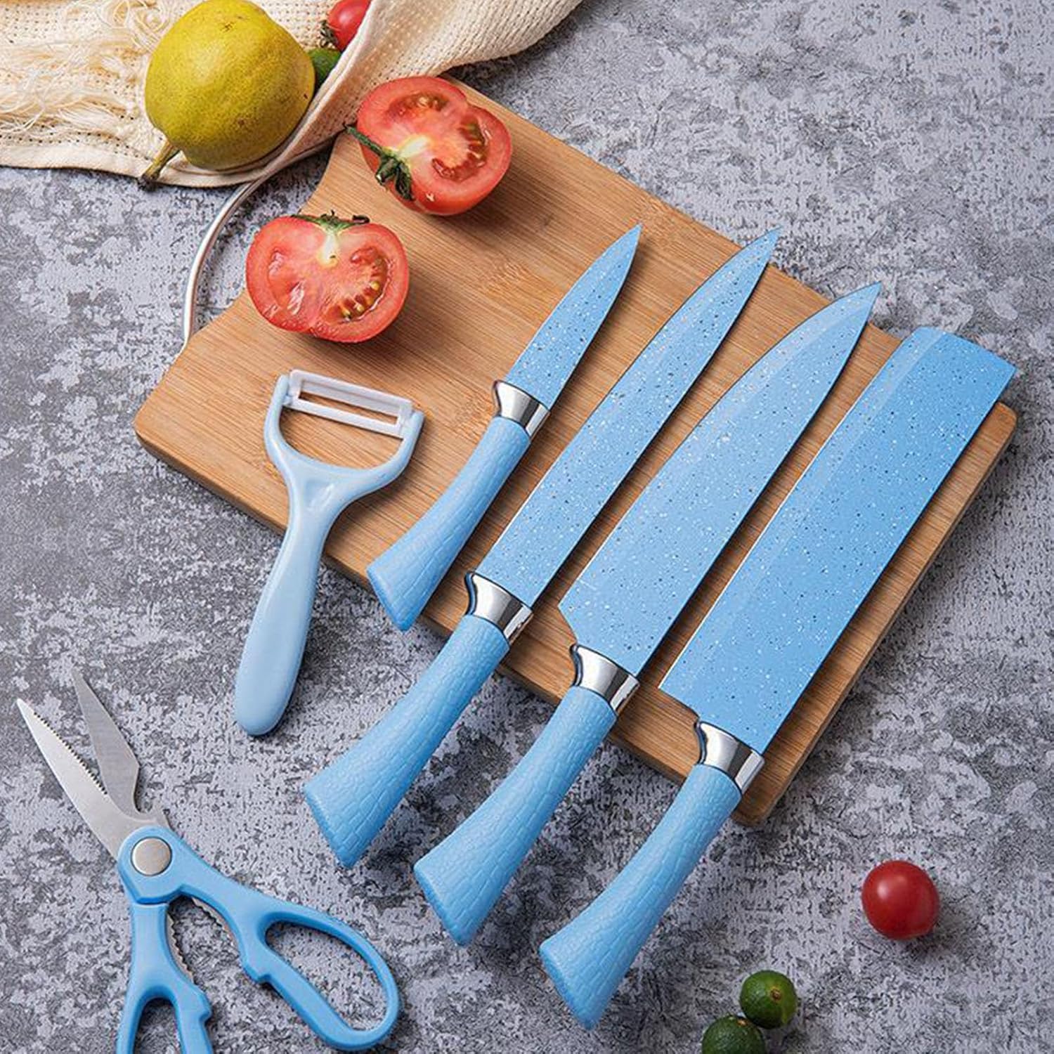 Professional Chef Knife Set - Sharp Kitchen Knives for Chopping Vegetables | Cooking & Food Prep