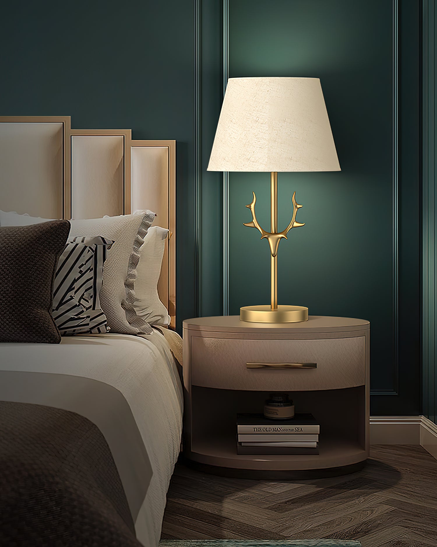Dalton Table Lamp - Modern LED Desk Light with Adjustable Brightness for Home Office, Bedroom & Living Room - Perfect for Reading, Working & Relaxing