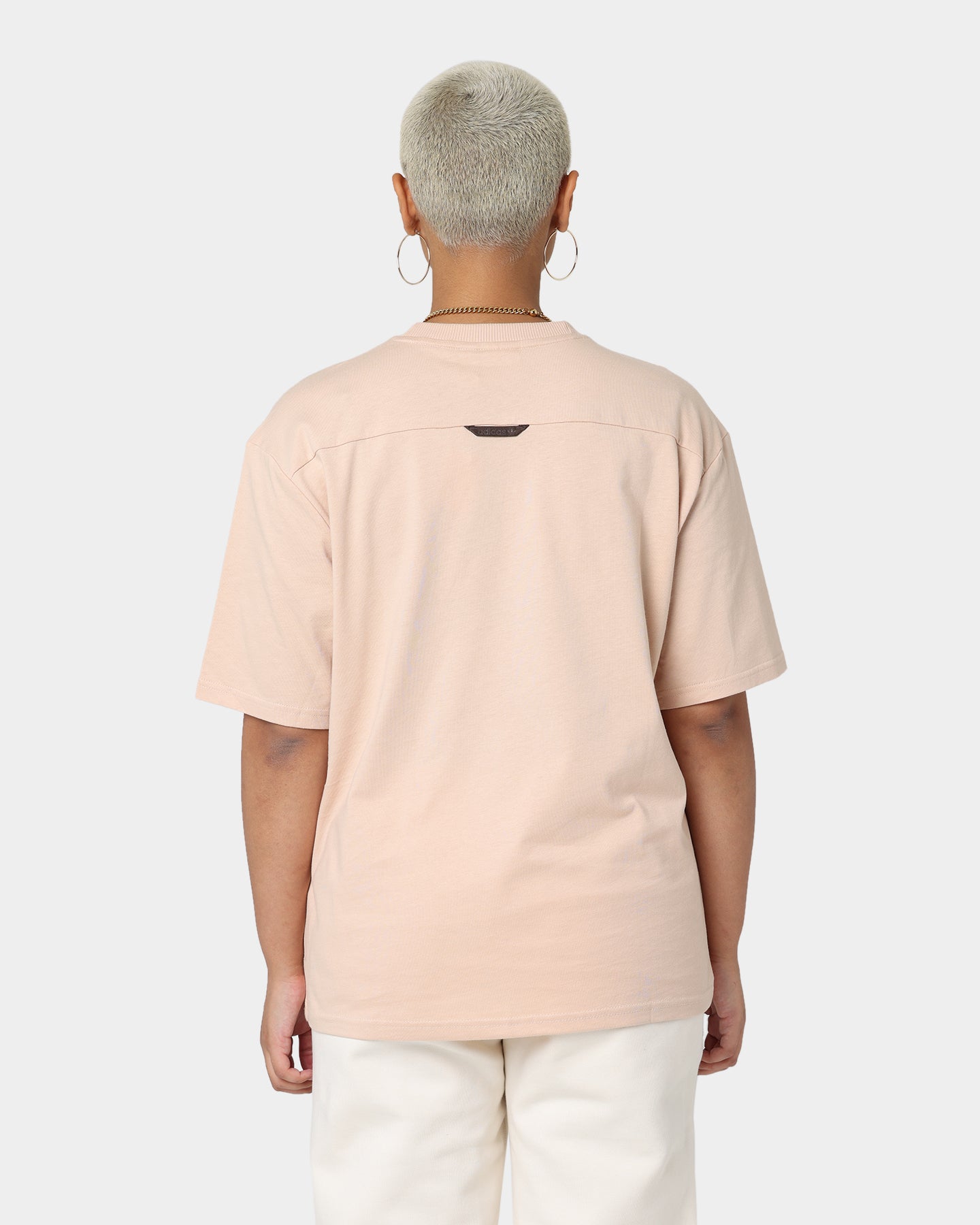 Adidas Women's T-Shirt Halo Blush - Soft Cotton Casual Tee for Running, Gym & Everyday Wear
