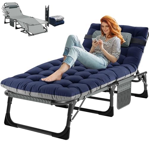 Black Bed and Charcoal Blue Pad