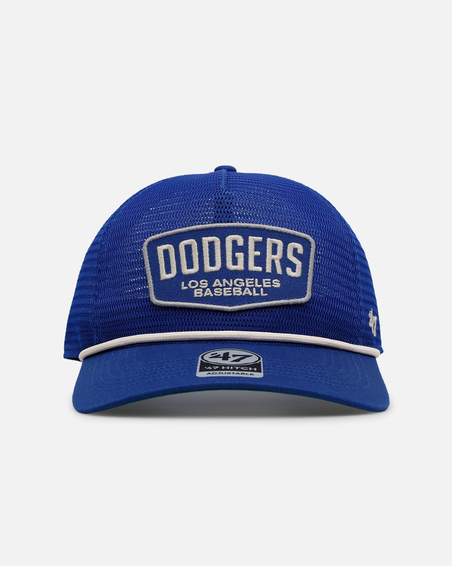 47 Brand Los Angeles Dodgers Mesh Hitch Trucker Snapback Cap - Adjustable Blue Baseball Hat for Men & Women - Perfect for Games, Streetwear & Casual Outfits