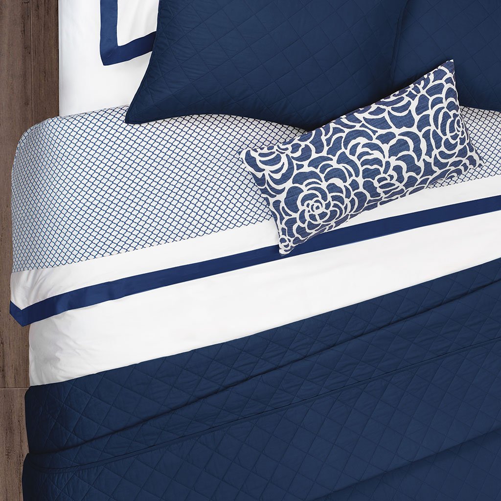 Premium Blue Cloud Sheet Set - 2-Piece (Fitted Sheet & Pillow Cases) - Soft Bedding for Comfortable Sleep - Perfect for Master Bedroom, Guest Room & Dorm