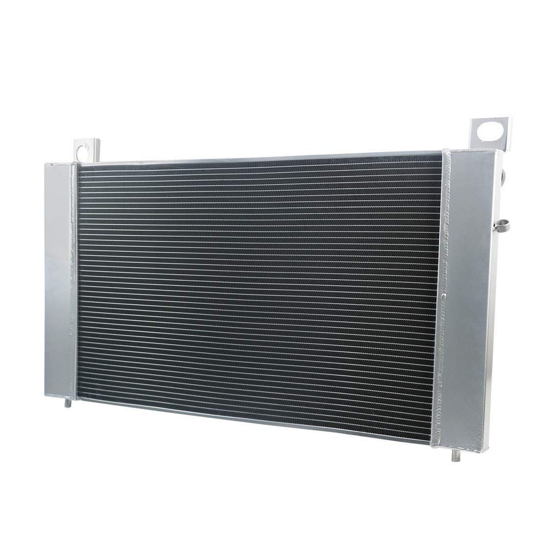 Full Aluminum Radiator with Fan Shroud & Thermostat Relay Kit for 1999-2014 GMC Chevrolet Sierra/Yukon/Silverado/Suburban 1500 2500 3500 HD - 40