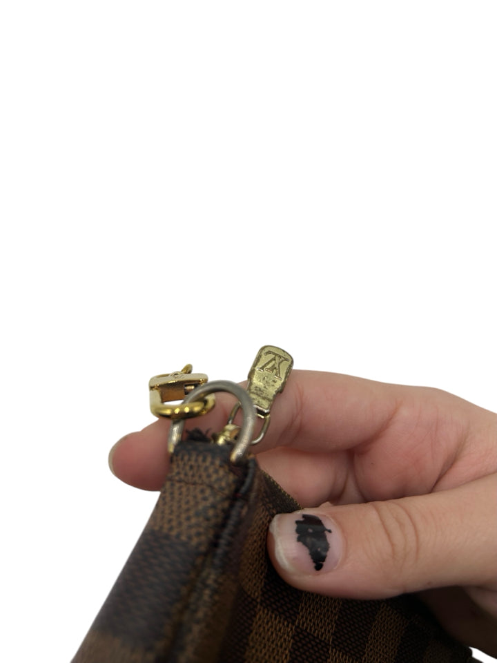Authentic Louis Vuitton Mini Pochette Accessories Bag - Luxury Crossbody Clutch for Women, Perfect for Parties, Travel & Everyday Use