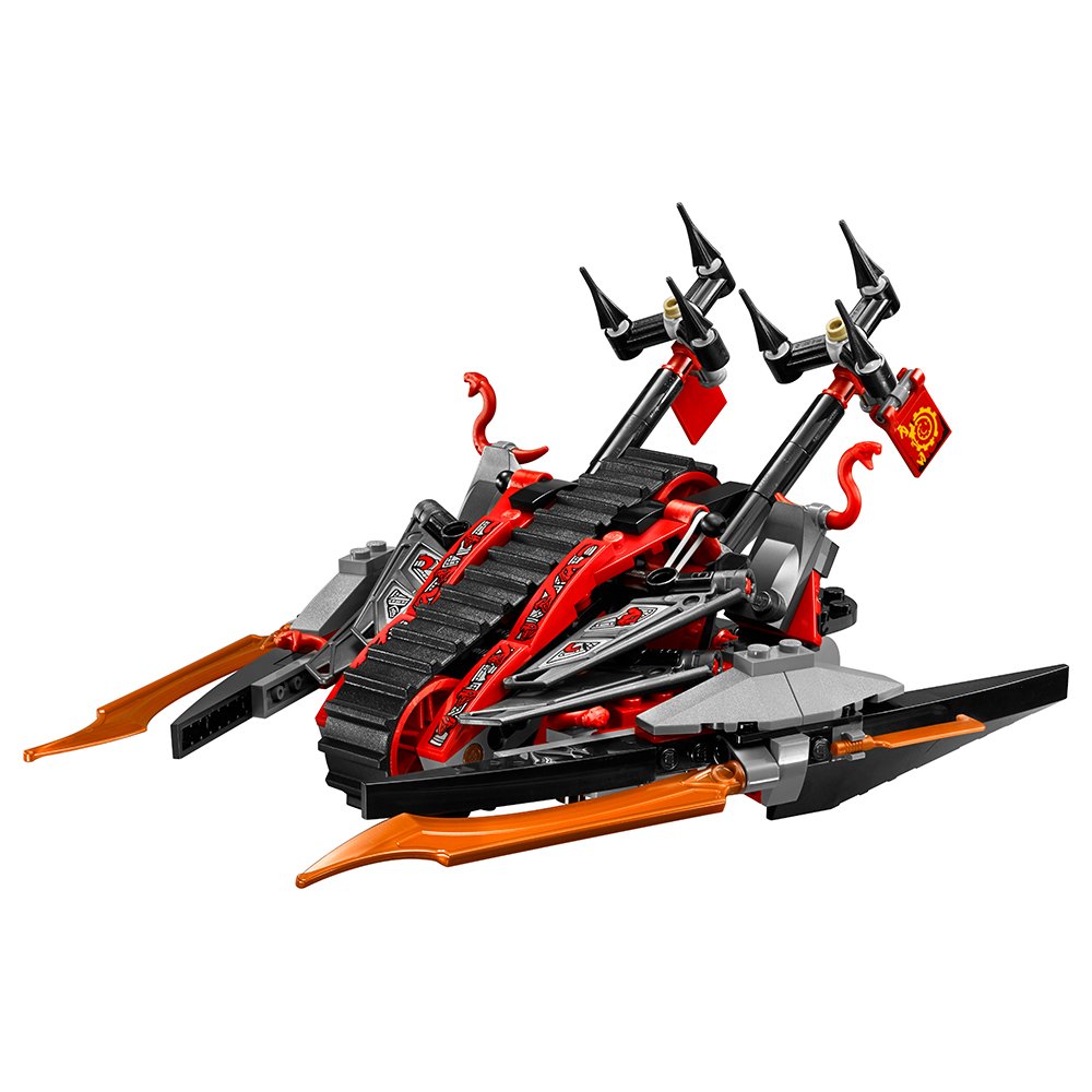 LEGO NINJAGO Vermillion Invader 70624 Building Set - Ninja Action Toy for Kids Ages 7-12 | Creative Play & Collectible Gift for Boys & Girls | Perfect for Birthday Parties & Role-Playing Adventures