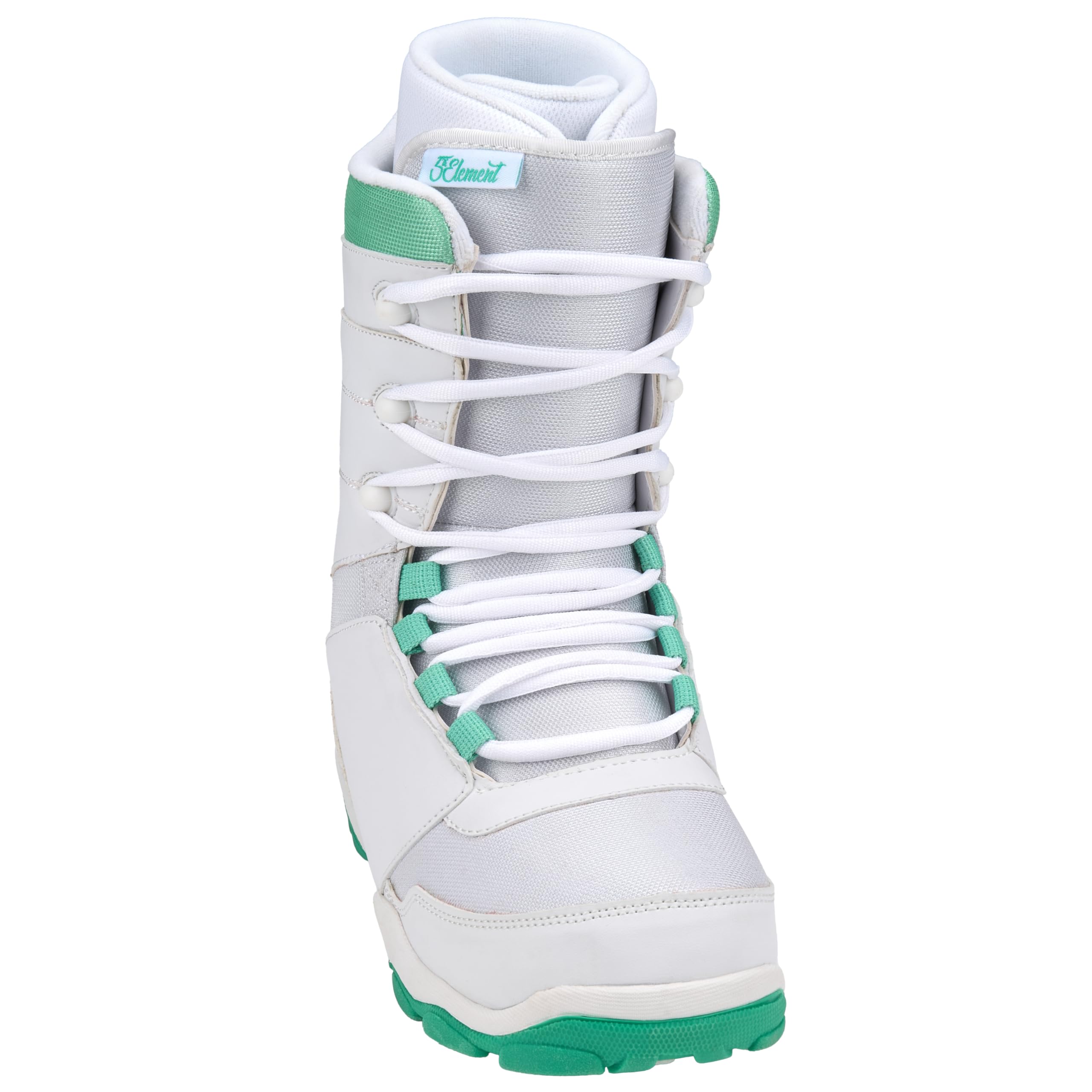 5th Element Women's Lace Up & Dial Snowboard Boots - Waterproof All Mountain Boots Compatible with Strap Bindings (Various Sizes) - Perfect for Freeride, Park & Powder Snowboarding Adventures