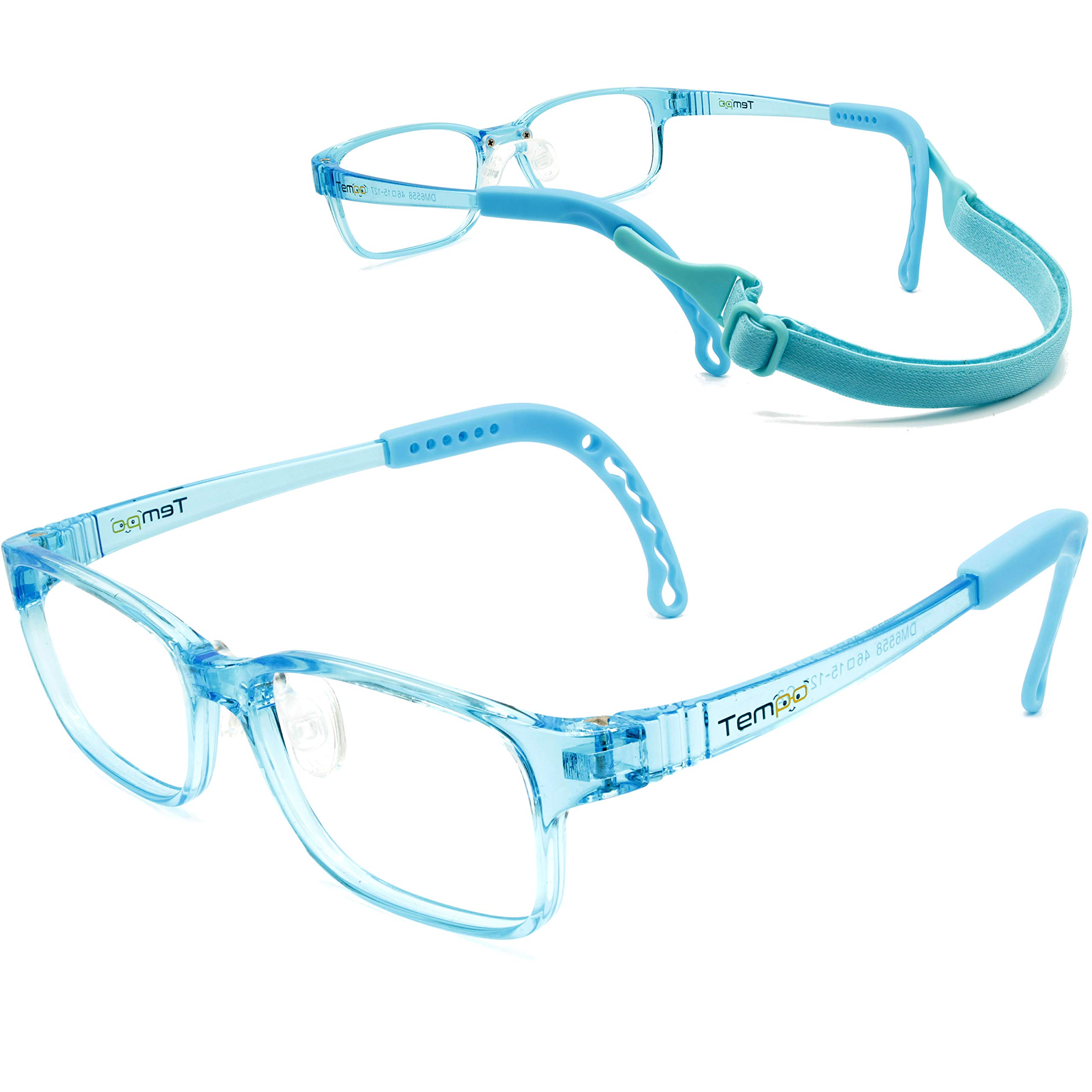 Adjustable Kids Glasses - Prescription Eyeglasses For Children - Comfortable & Durable Frame - Perfect for School, Reading & Outdoor Activities