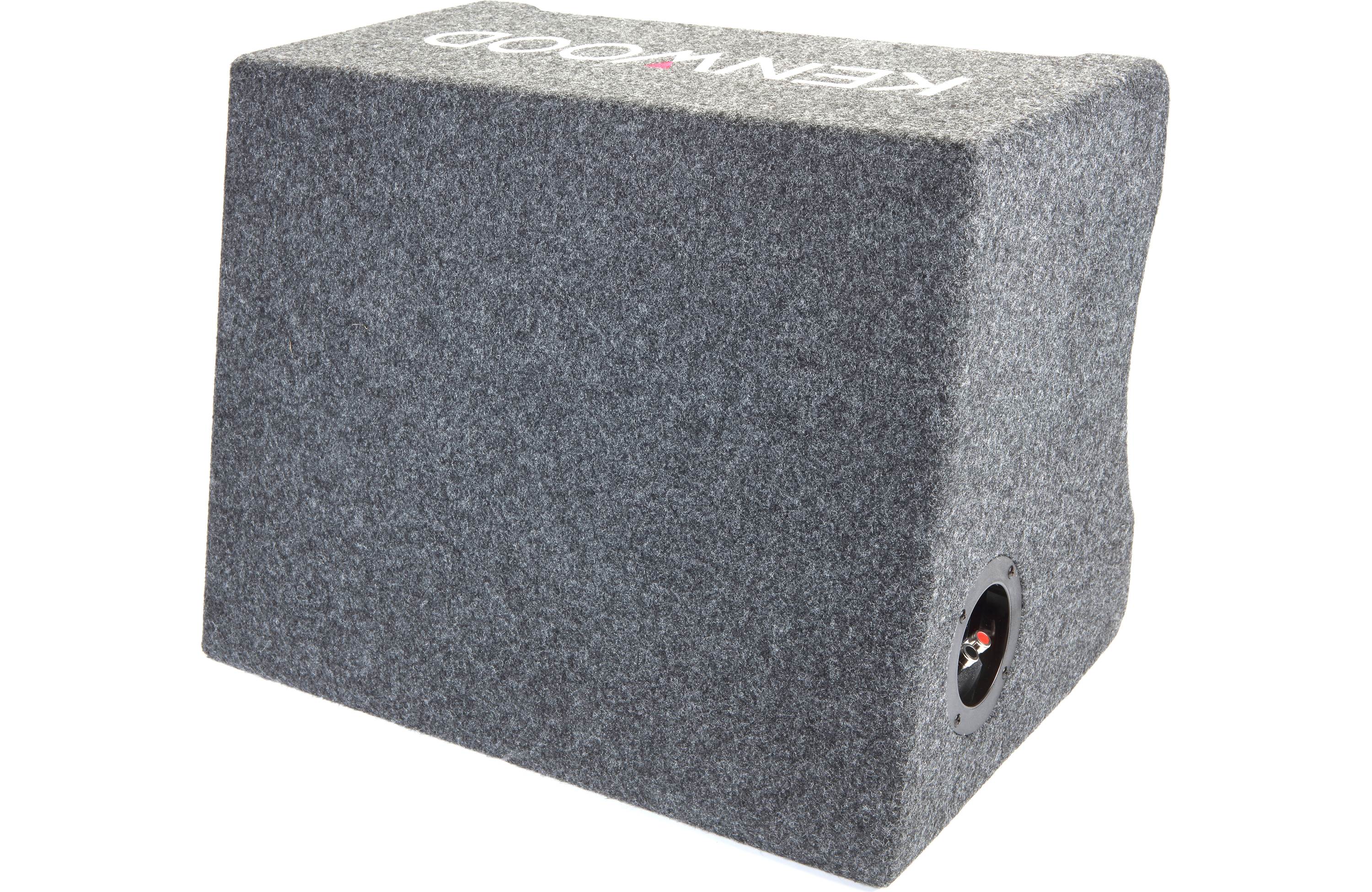 Kenwood Excelon P-XW1241S 12-Inch 1200W Preloaded Subwoofer Enclosure for Car Audio - Perfect for Trucks, SUVs and Custom Car Stereo Systems