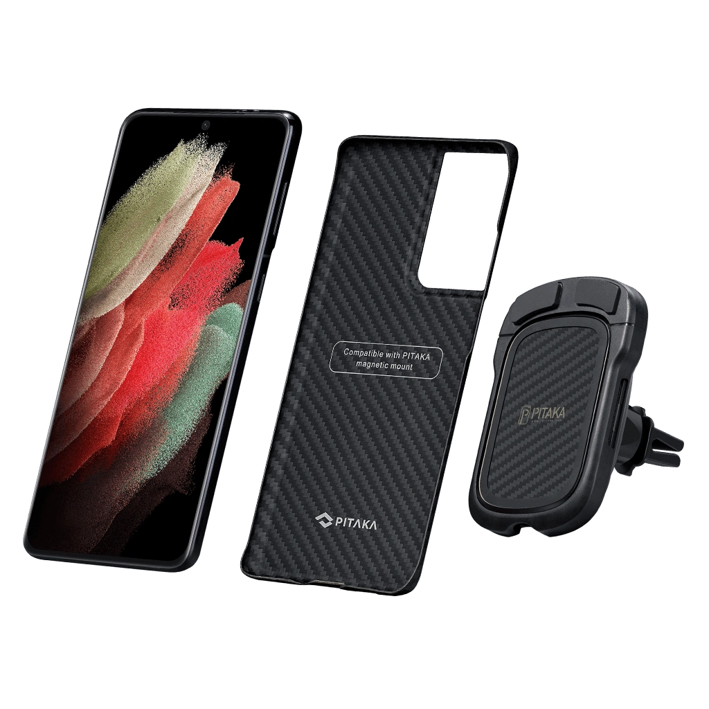 MagEZ Mount Qi - Wireless Charging Car Mount for iPhone & Android - Perfect for Hands-Free Driving & Commuting