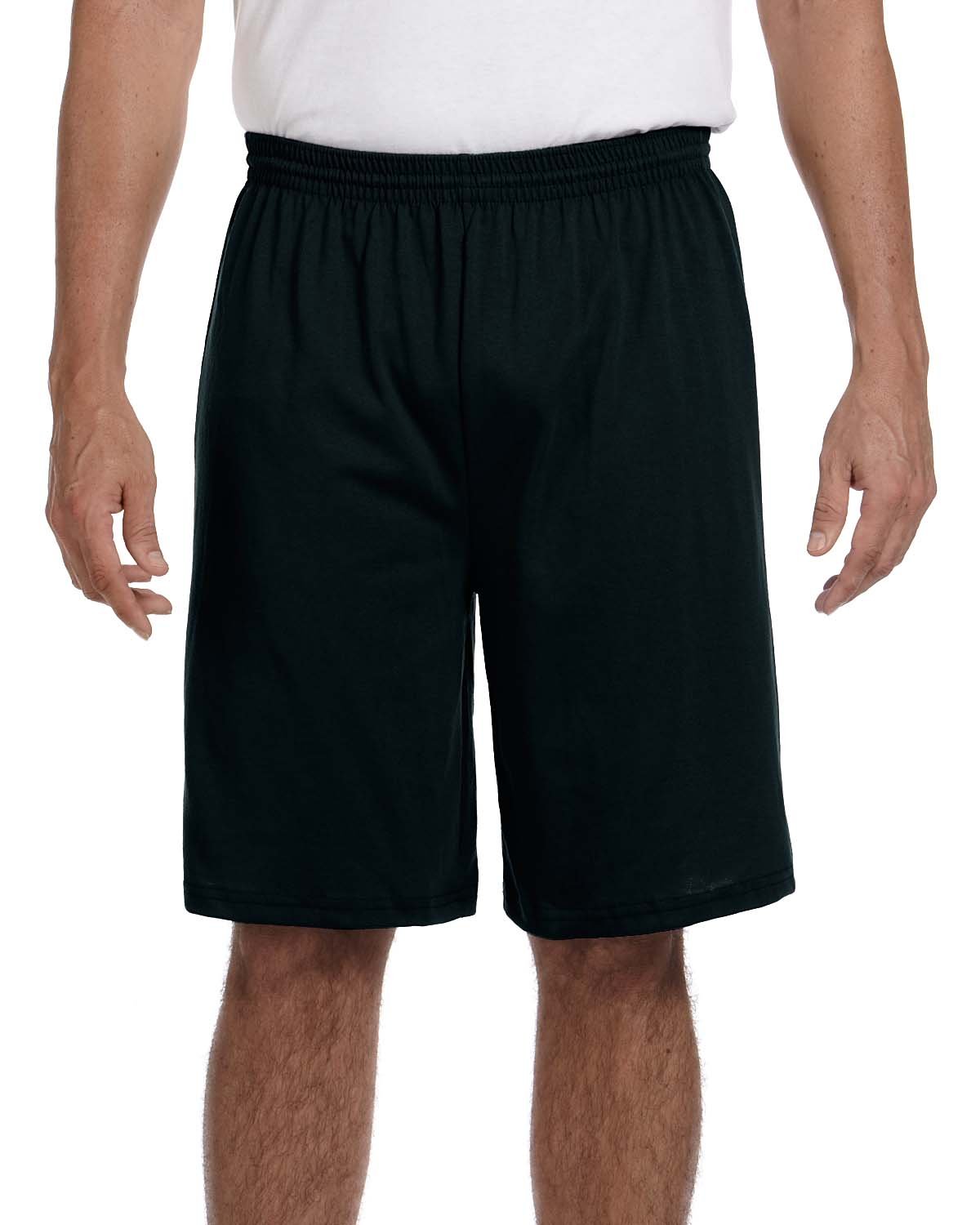 Augusta Sportswear 915 Men's & Women's Long Jersey Shorts - Comfortable Athletic Shorts for Running, Gym & Casual Wear