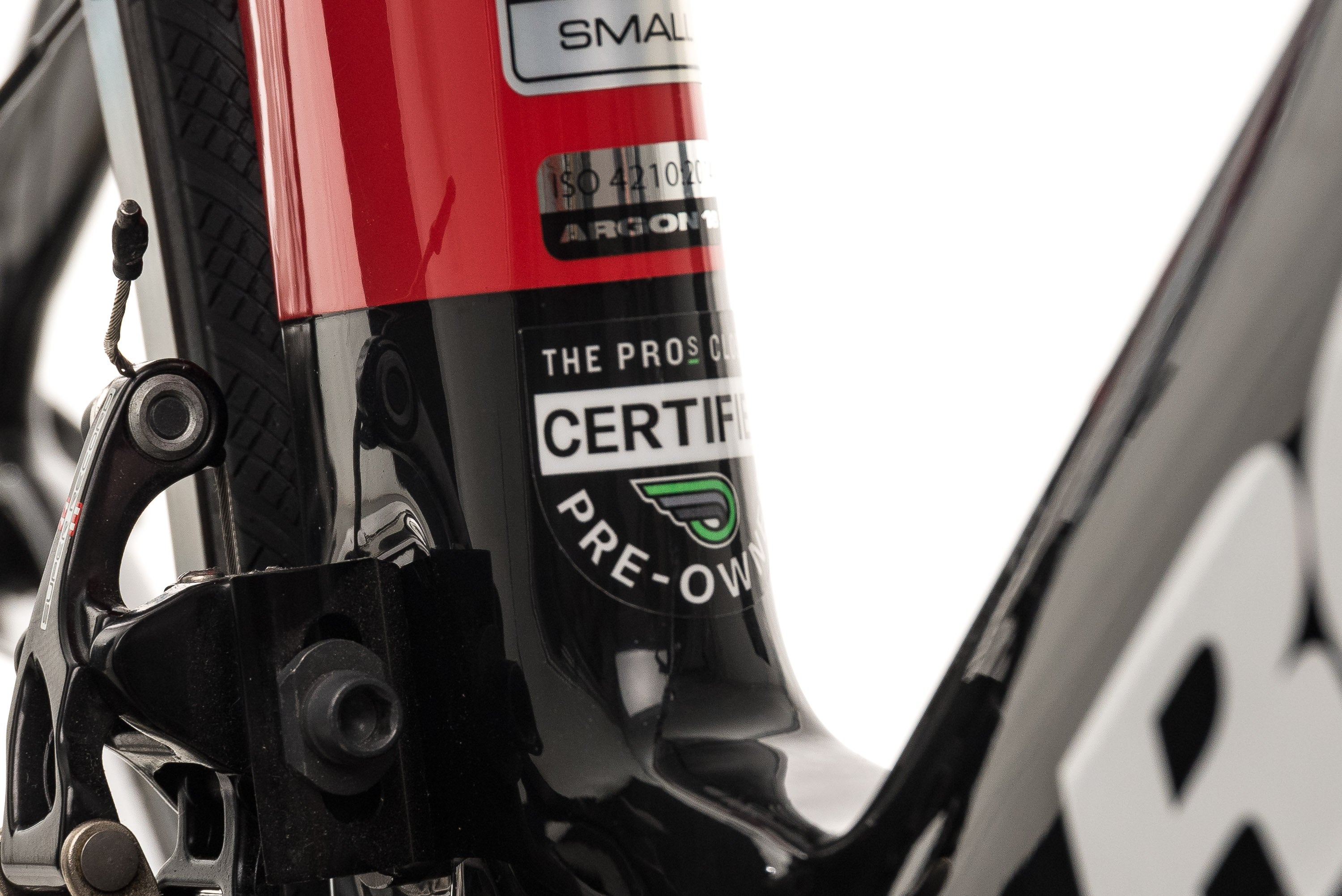 Argon 18 E-119 Triathlon Bike 2018 - Small Size | Lightweight Carbon Frame, Aero Design for Competitive Racing | Perfect for Triathlons, Time Trials & Endurance Cycling