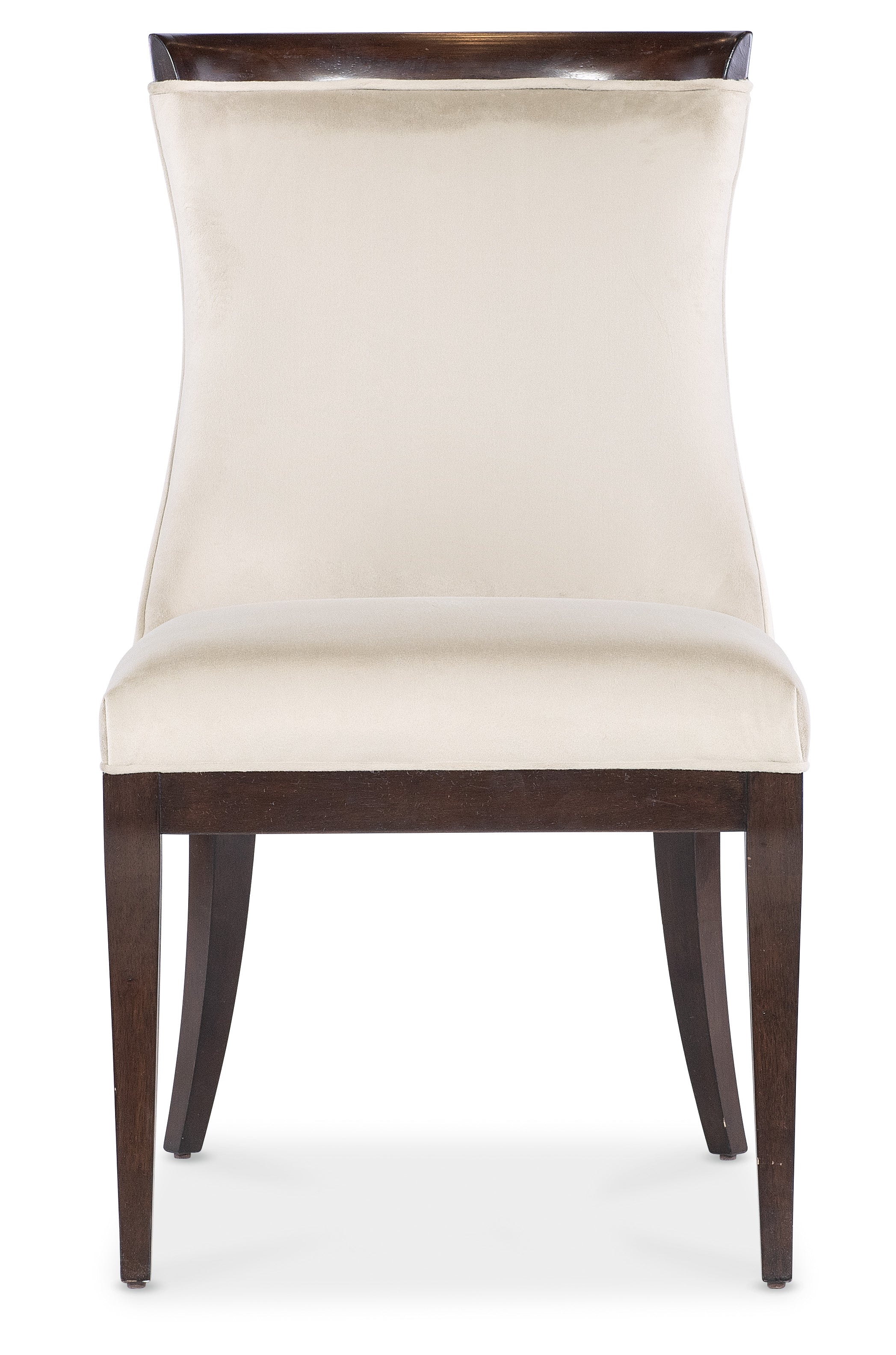 Bella Donna Upholstered Side Chair - Modern Accent Chair for Living Room, Dining Room & Bedroom - Comfortable Fabric Armchair with Wooden Legs - Perfect for Home Decor, Office & Guest Seating