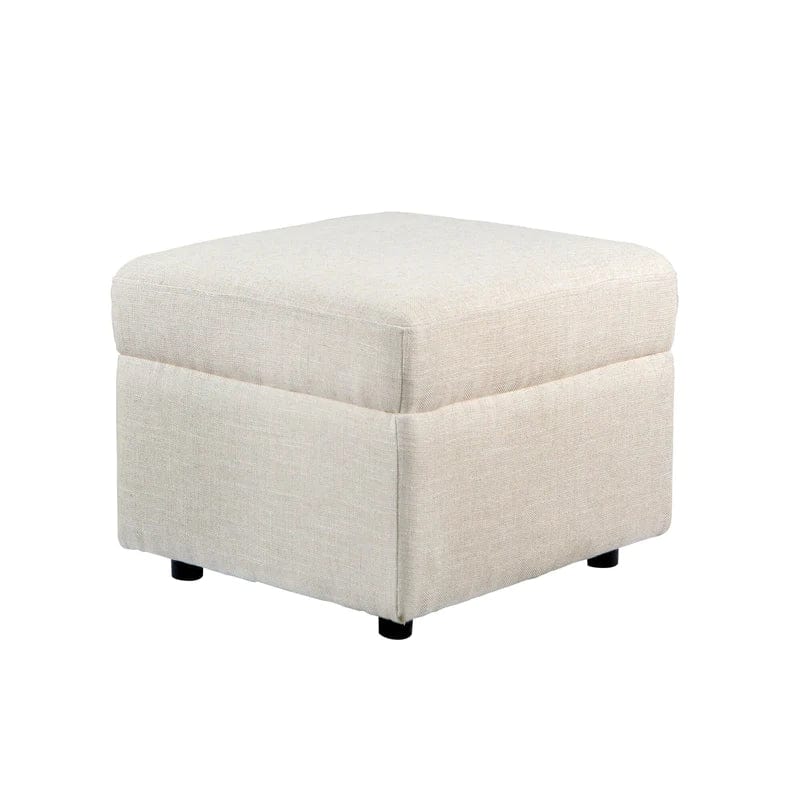 Second Story Home Soho Ottoman - Modern Storage Ottoman with Tufted Top for Living Room, Bedroom & Home Decor | Versatile Footrest, Coffee Table & Seating Solution