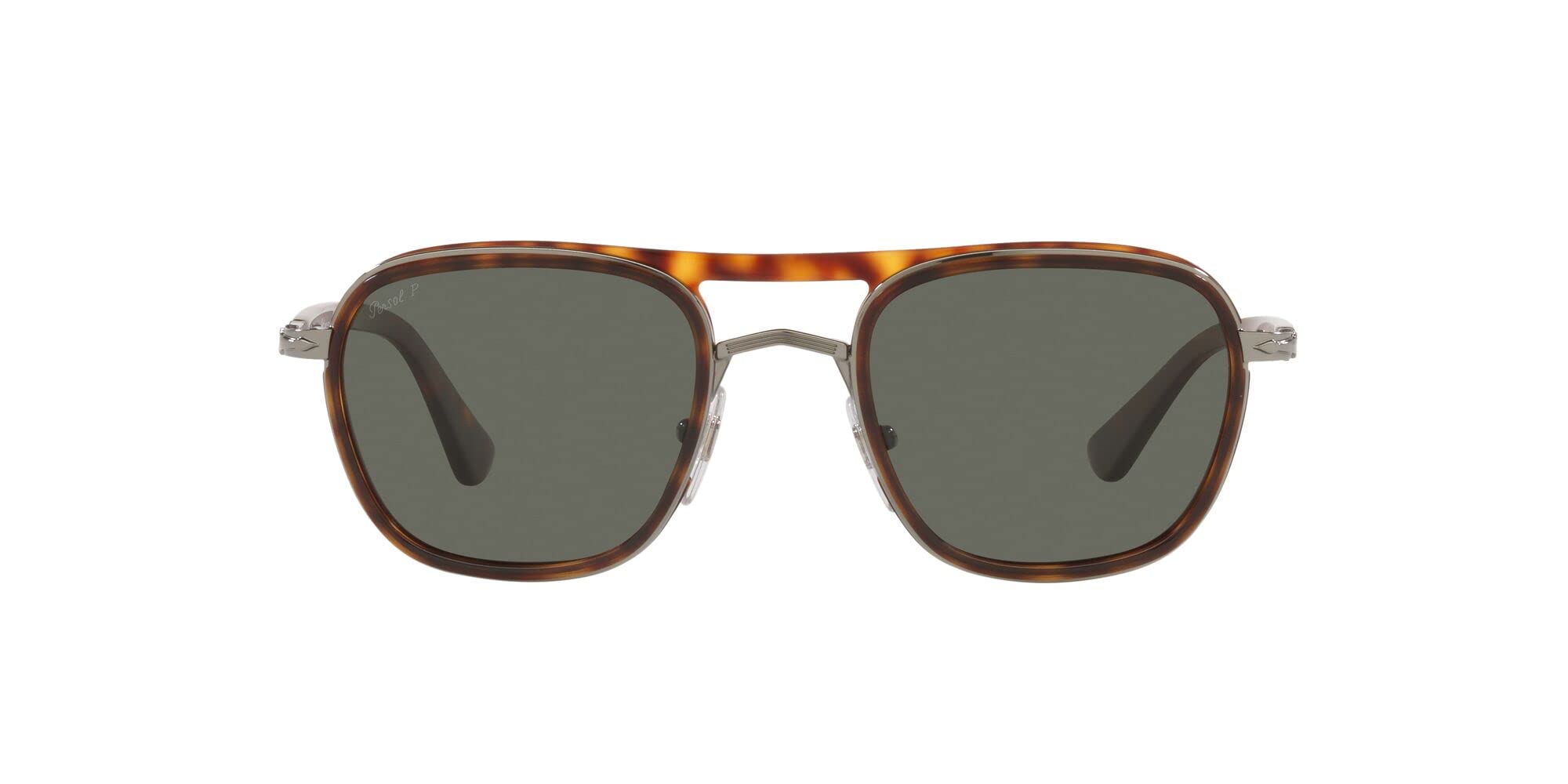 Persol PO2484S Square Sunglasses for Men & Women - Polarized UV Protection - Classic Retro Style - Perfect for Driving, Travel & Outdoor Activities