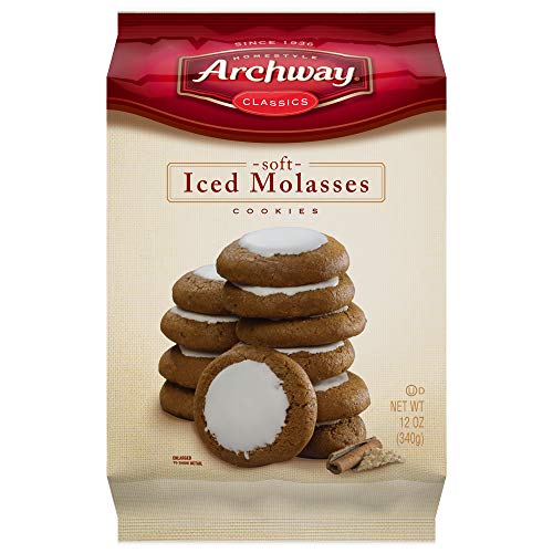 Archway Iced Molasses Cookies 12oz - Sweet Holiday Treats