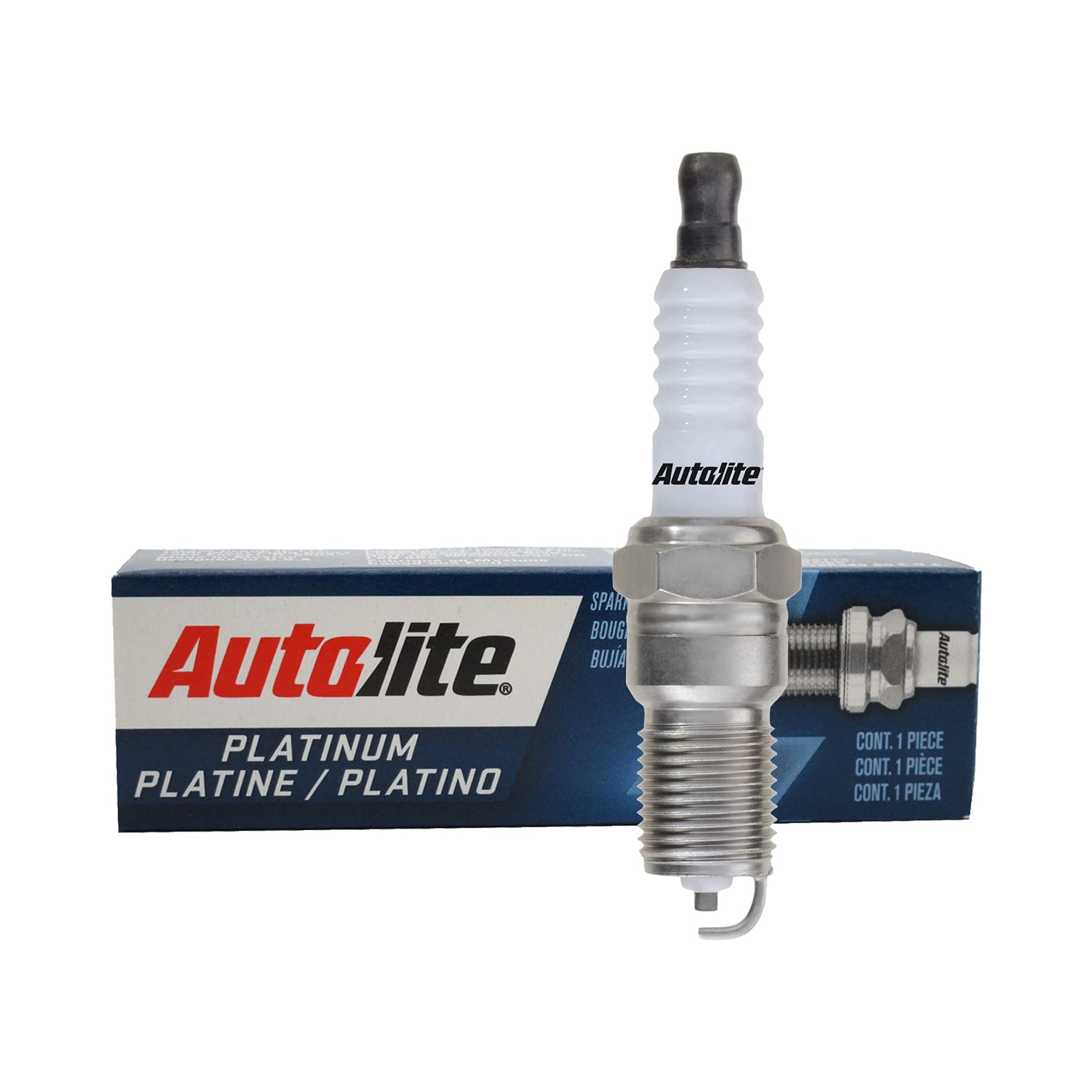 8 ACD Ignition Coils & 8 Autolite AP104 Platinum Spark Plugs Kit - Compatible with 1997-2008 Ford F150 F250 V8 V10 Engines - Improve Engine Performance & Fuel Efficiency - Perfect for Off-Roading, Towing & Daily Driving