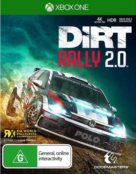 Dirt Rally 2.0 Racing Game for Xbox One - Realistic Off-Road Simulation for Thrilling Gameplay at Home