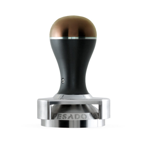 58.5mm Heavy Duty Metal Coffee Tamper - Professional Espresso Press for Baristas & Home Brewing - Perfect for Espresso Machines & Coffee Shops