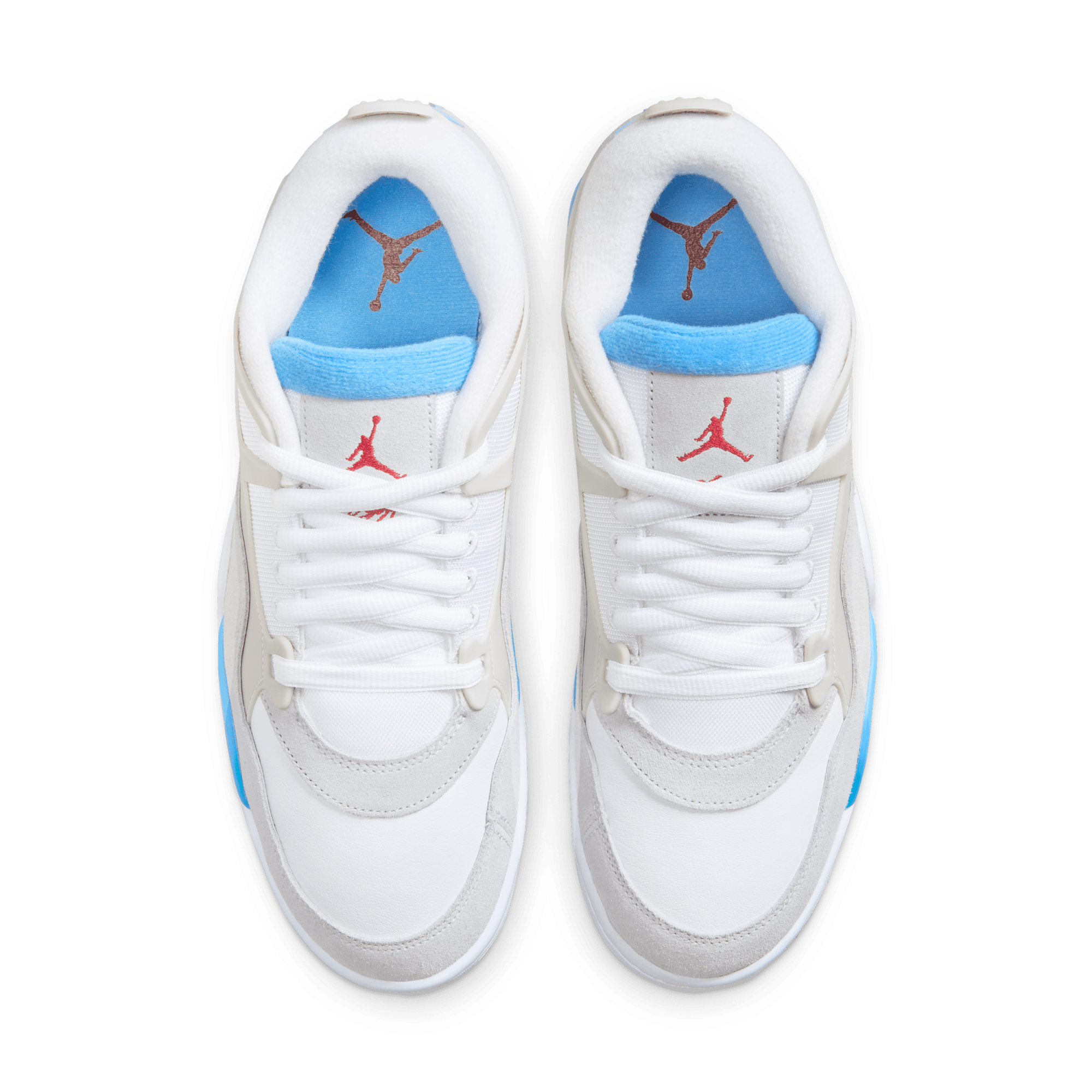 AIR JORDAN 4 Retro Men's Sneakers - White/Neutral Grey Basketball Shoes | Stylish Casual Wear & Game Day Performance Footwear