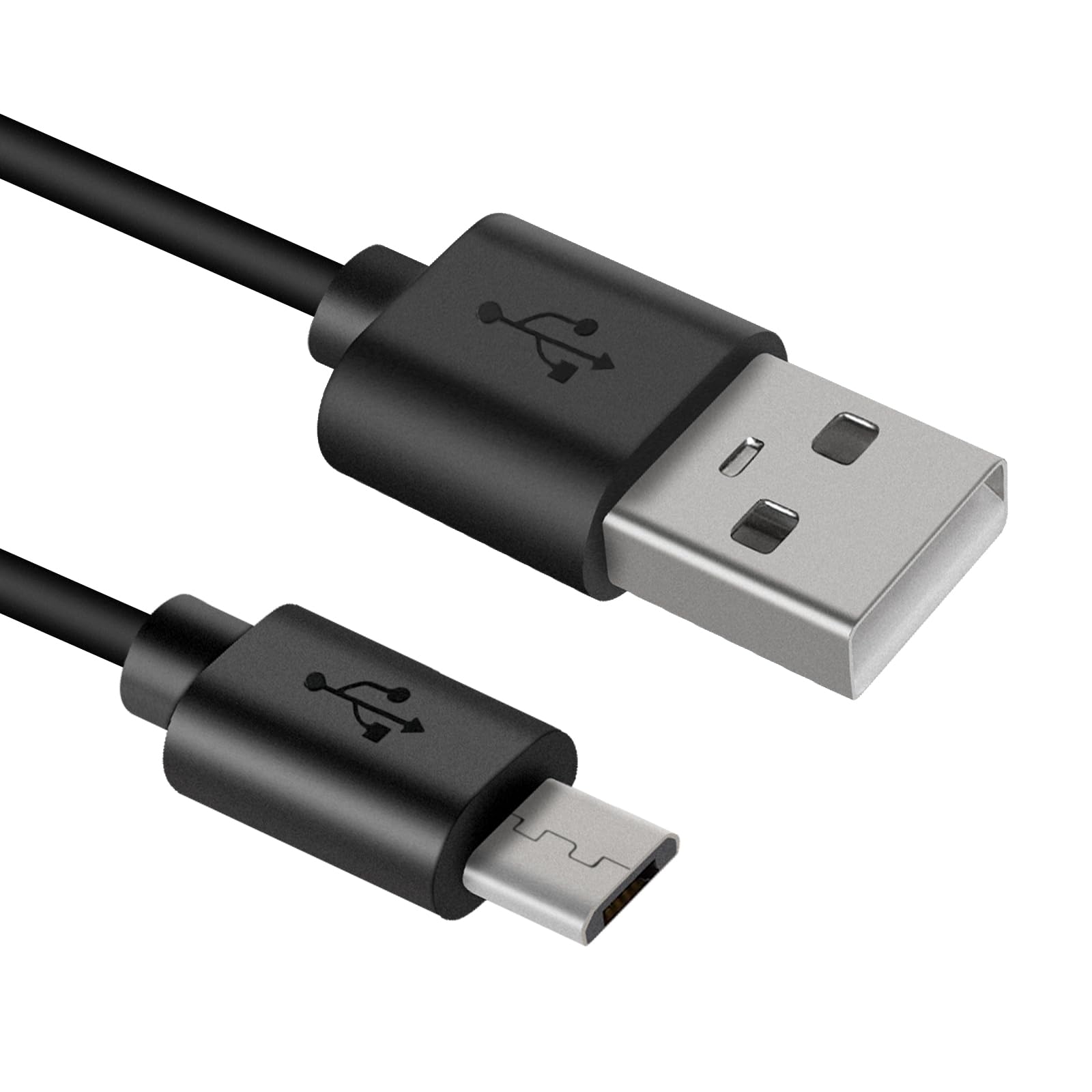 Geekria 1ft USB to Micro-USB Charger Cable for Beats Solo3/Studio3 & JBL Endurance Peak/Live 400BT/500BT Headphones - Replacement Power Cord for Home, Office, Travel (30cm)