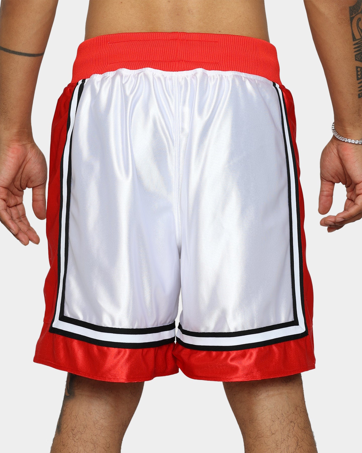 19Nine UNLV Legacy Basketball Shorts for Men - White - Comfortable & Breathable for Sports & Casual Wear