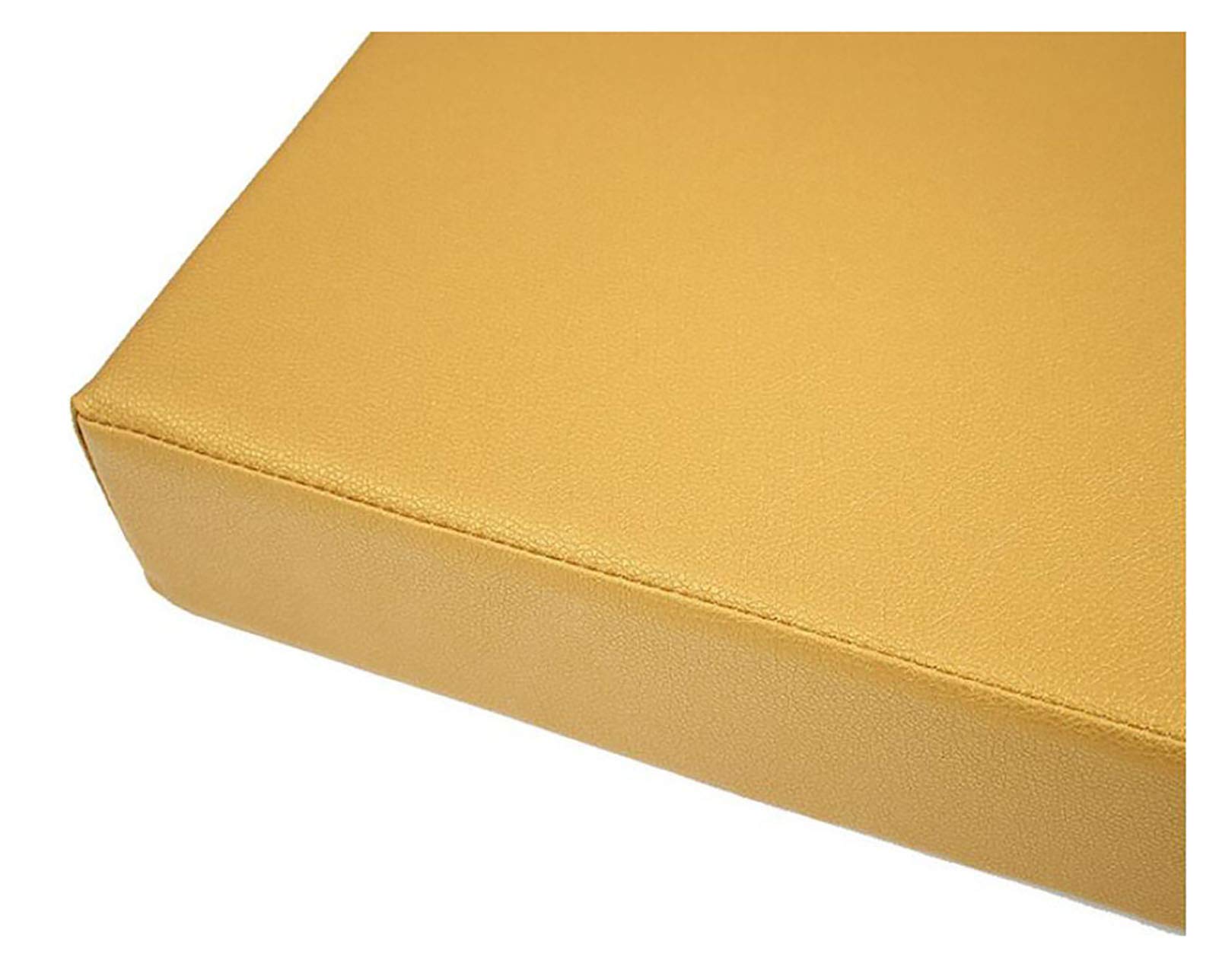 Waterproof Non-Slip Patio Chair Cushion 80x30x5cm - Indoor & Outdoor Bench Seat Cushion with Shiny Gold Finish - Perfect for Garden, Deck, Poolside, and Balcony Furniture