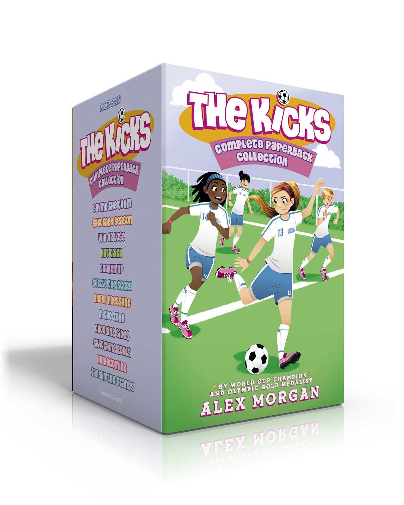 The Kicks Complete Paperback Collection (Boxed Set) - 9 Book Series for Young Readers: Saving the Team, Sabotage Season, Win or Lose, Hat Trick, Shaken Up, Settle the Score, Under Goals, Homecoming, Fans in the Stands - Perfect for Soccer Lovers & Middle School Reading