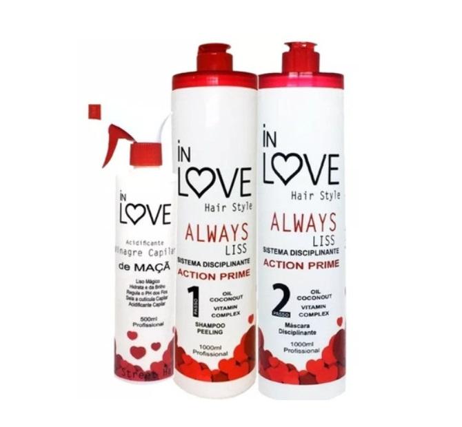Always Liss Progressive Brush Action Prime Hair Restructuring Kit - 3 Piece Set for Damaged Hair Repair | Smooth & Shine Treatment | Perfect for Home Hair Care & Salon Styling