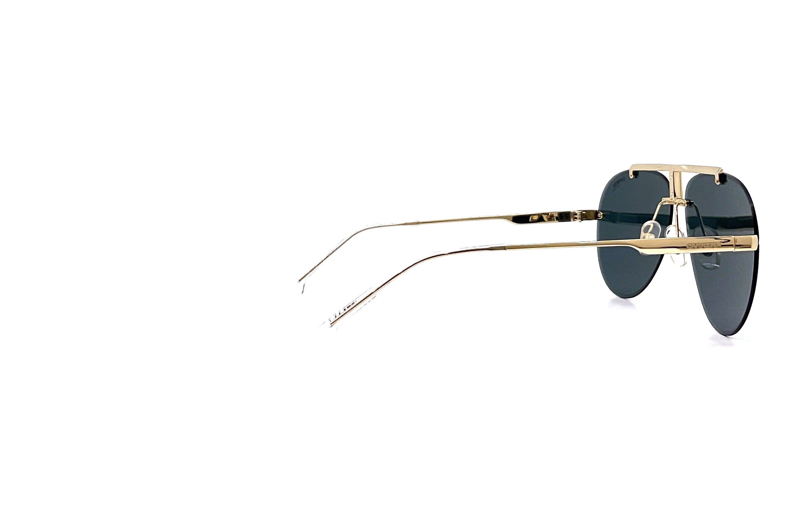 Carrera 1032/S Sunglasses - Gold & Green Aviator Style for Men & Women | UV Protection, Fashion Accessory for Outdoor Sports, Driving & Travel