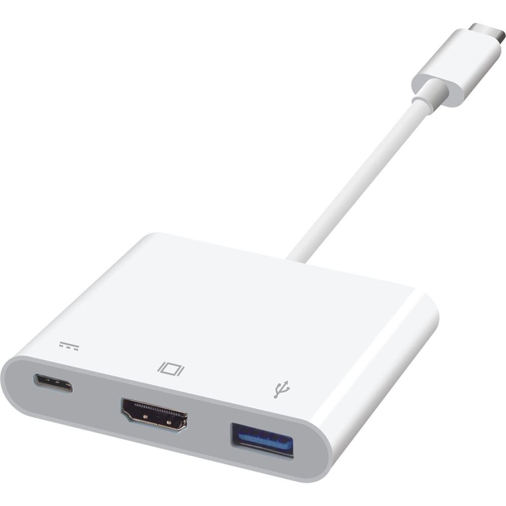 USB C to HDMI Adapter with USB 3.0 Port - 4K Video Output & Fast Data Transfer for MacBook, Chromebook, Windows Laptops - Perfect for Home Office, Presentations & Entertainment