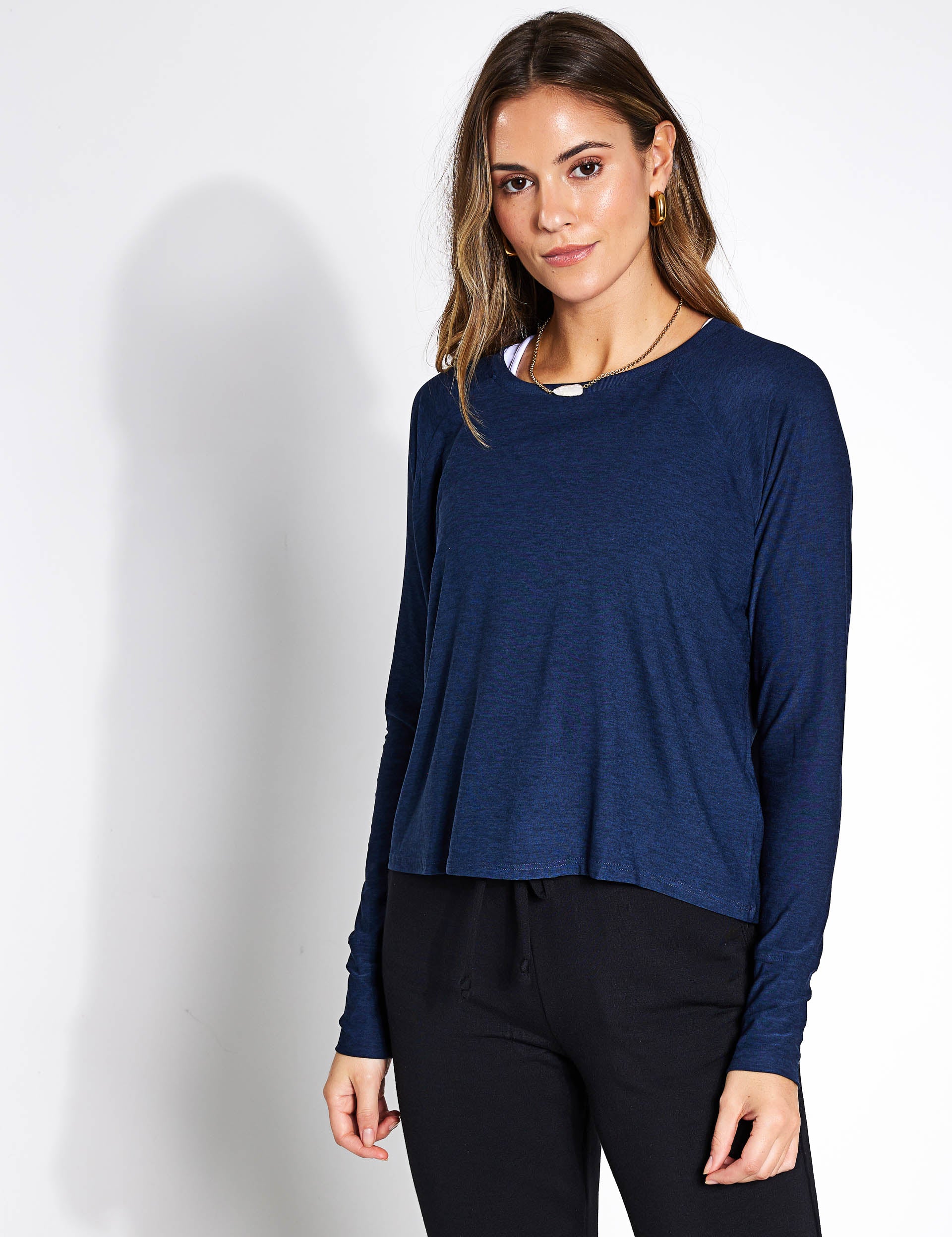 Featherweight Daydreamer Pullover - Lightweight Comfort Hoodie for Women & Men - Nocturnal Navy - Perfect for Casual Wear, Lounging & Outdoor Activities