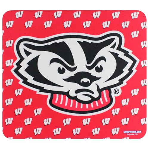 W Badgers on Red