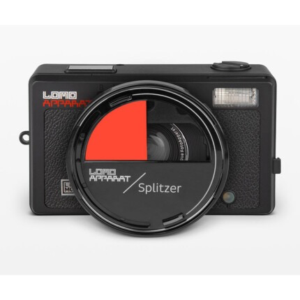 LomoApparat 35mm Film Camera with 21mm Wide Angle Lens - Vintage Style Analog Photography for Travel, Street & Creative Shooting