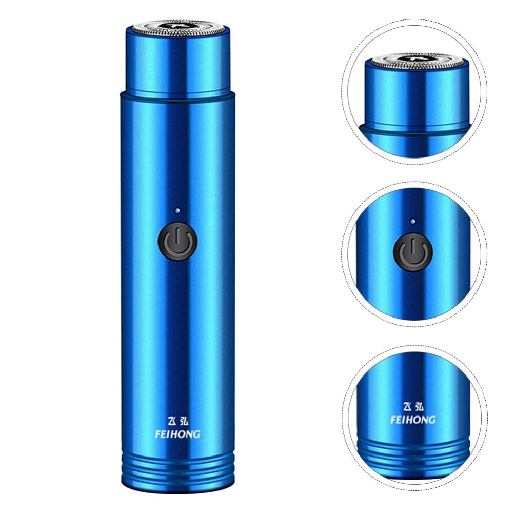 FOMIYES Cordless Electric Shaver for Men - Face & Beard Trimmer for Travel & Grooming